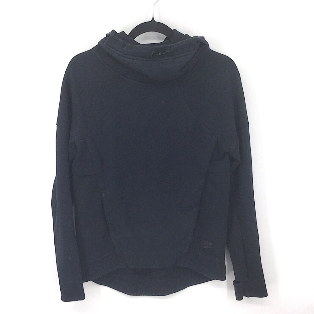 Nike Tech XS Black Hoodie Thumb Holes - Picture 1 of 5